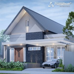 Gạch ốp lát mặt tiền sử dụng đá nung kết, gạch khổ lớn