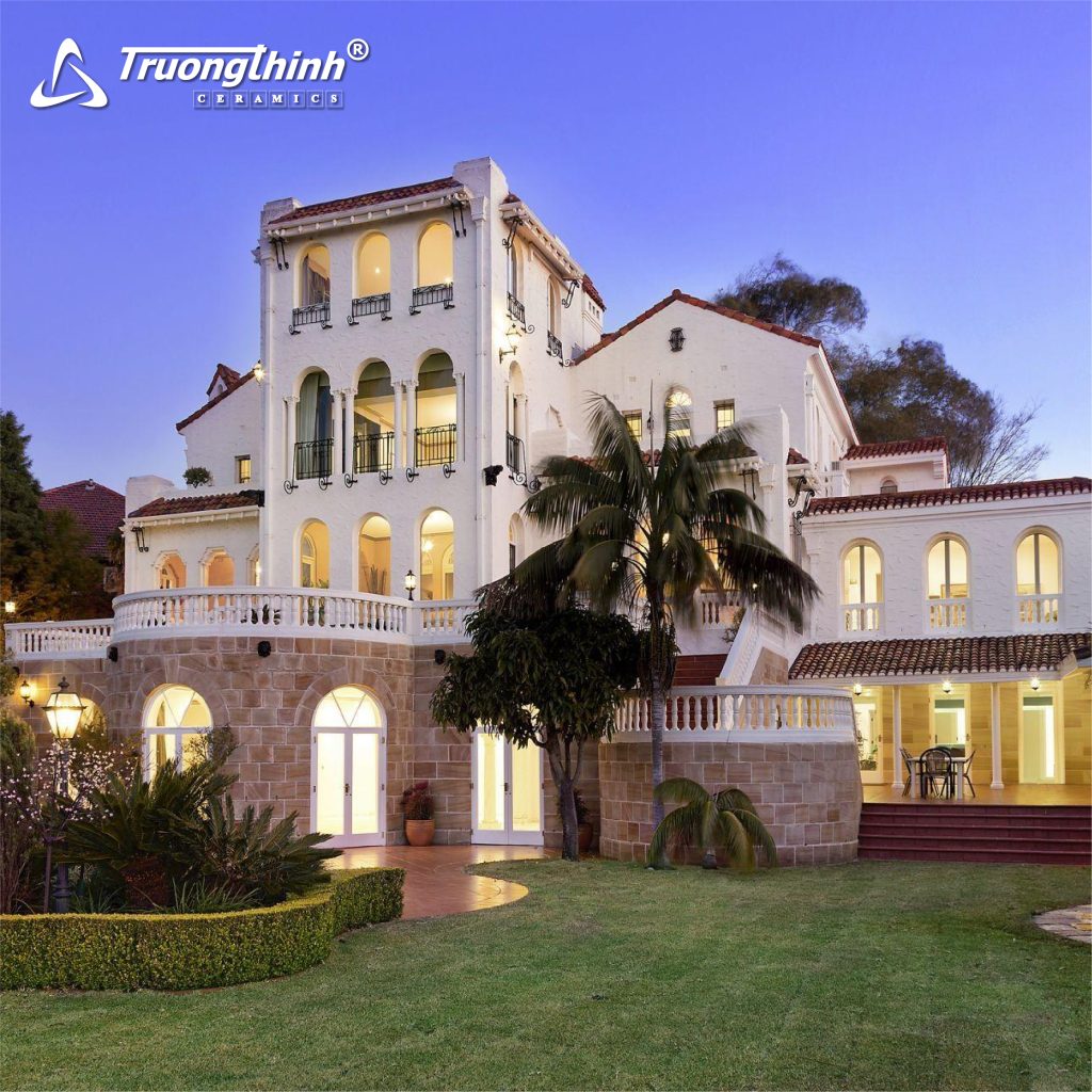 Gạch ốp mặt tiền sử dụng gạch clinker