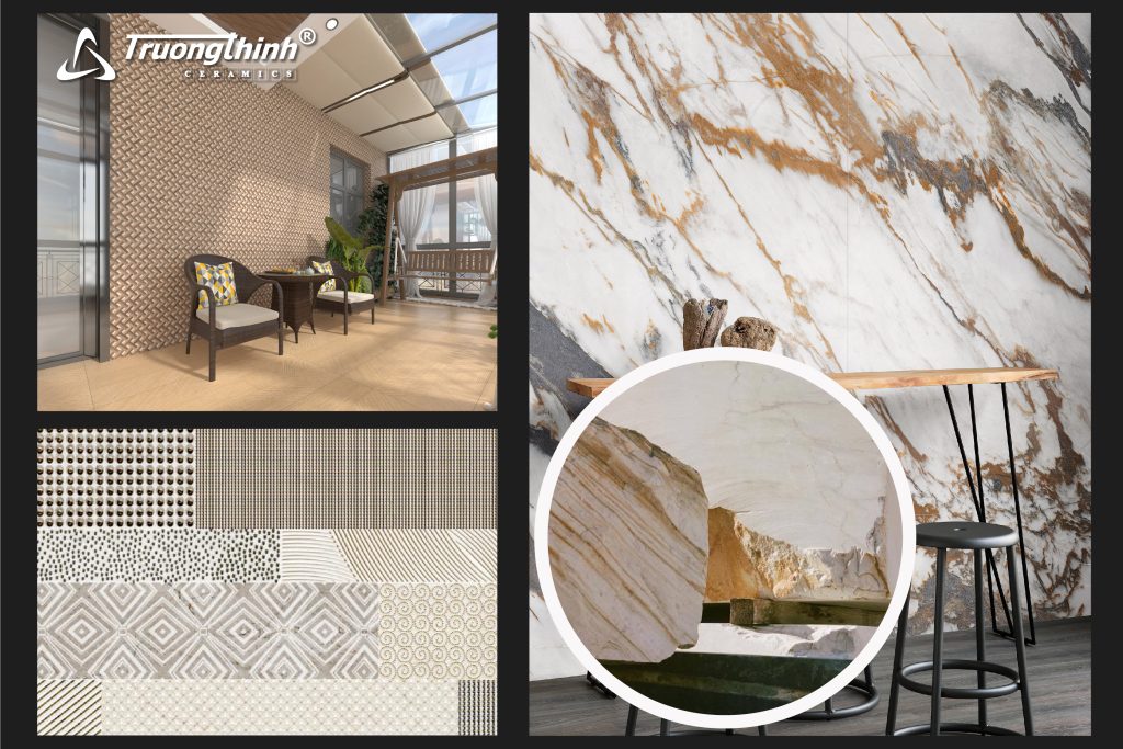 Gạch Ốp Mặt Tiền Với Nhiều Chất Liệu, Hoạ Tiết Đa Dạng