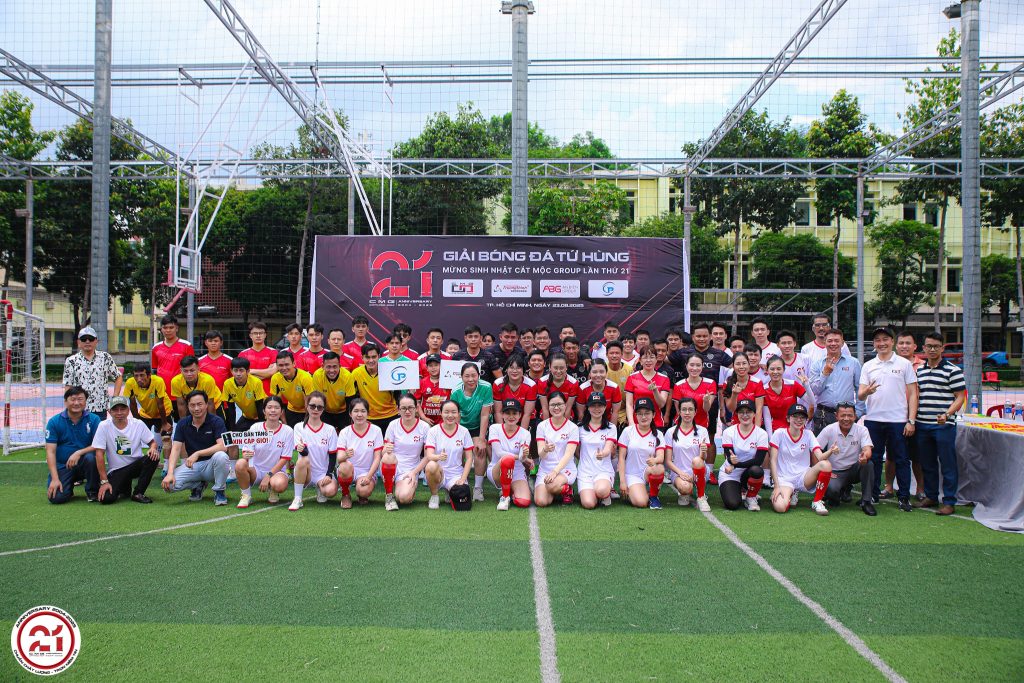 Giải Bóng Đá Tứ Hùng - Mừng Sinh Nhật 21 Năm Cát Mộc Group