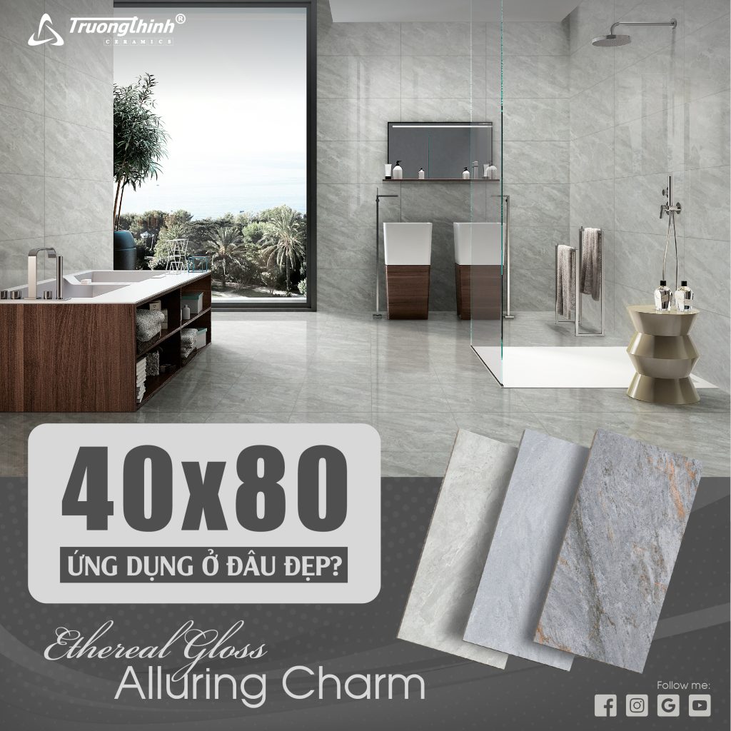 Gạch 40x80 có thể ứng dingj ở những khu vực nào Gạch 40x80 có thể ứng dingj ở những khu vực nào
